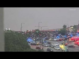 Officer loaded into hospital as CPD tries to disperse large crowd at South Side beach