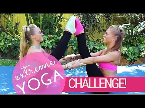 Extreme Yoga Challenge! | Teagan & Sam