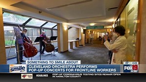 2.5K views | This week we featured a Cleveland orchestra who performs pop-up concerts for frontline workers! Check out the clip from our daily segment "Something to Smile About!" Sponsored by - Chickfilacincynky | FOX19 | Facebook