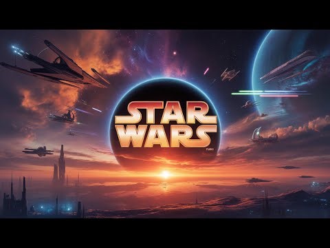 EPIC Star Wars Ambience 🚀 Galactic Music & Sunsets Across The Galaxy