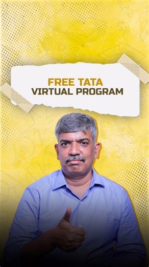 Free TATA Virtual Program | Lakshmi Narayanan