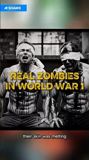 REAL Zombies in WW1? The Attack of the Dead Men Explained #shorts