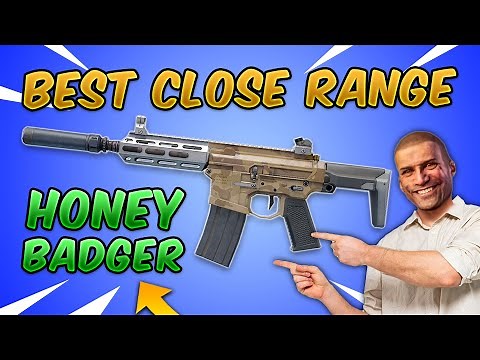 Honey Badger - Best Close Range Gun in PUBG Mobile/BGMI (Tips and Tricks) Weapon Guide/Tutorial