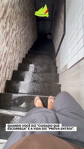 Escada ou Tobogã? 🌧️