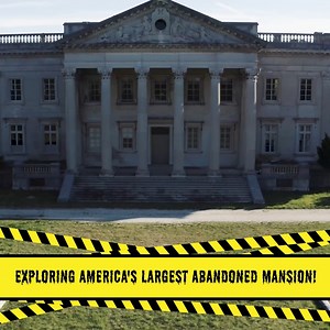 Exploring America's LARGEST Abandoned Mansion (110 Rooms) | Lynnewood Hall | Exploring with Josh