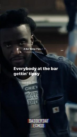Everybody at the bar gettin’ tipsy | Shaboozey Lyrics #tipsy #shaboozey