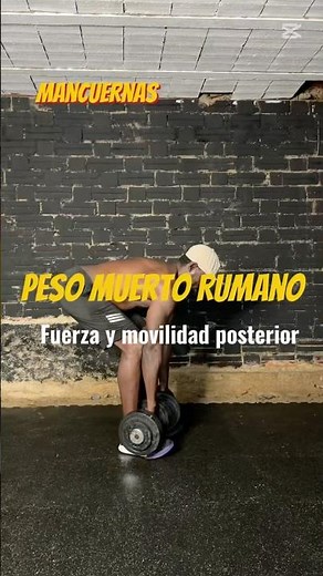 Peso Muerto Rumano: Concepto y Músculos Activos