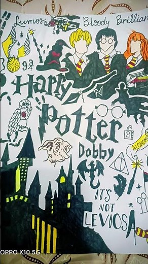 ✨ Welcome to the Wizarding World! 🧙‍♂️⚡Harry Potter fan art