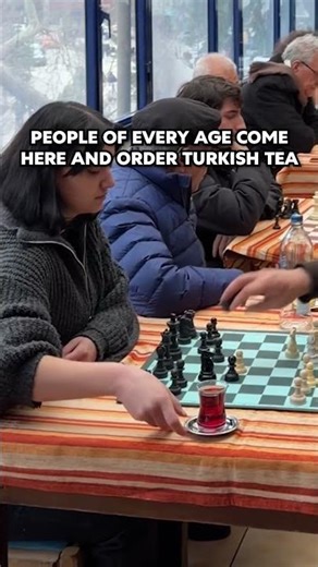 WE FOUND AN AUTHENTIC CHESS CAFE in TURKIYE 🇹🇷