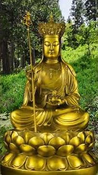 Ksitigarbha #Bodhisattva #Mantra, Namo Di Zhang Wang Pusa, Kshitigarbha Bodhisattva #prayer ☸️🙏🏻💜✨️