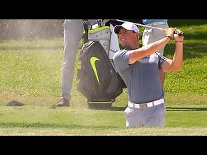 Rory McIlroy's pre-round warm-up routine