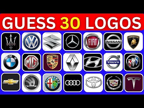 Guess the Car Logo in Just 3 Seconds Challenge for All | 30 Famous Car Logos | Car Logo Quiz 2025
