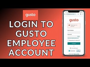 Gusto Employee Account Sign In: How to Log In to Your Gusto Employee Account