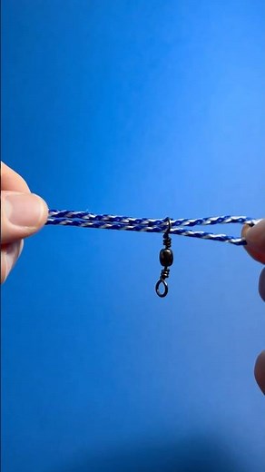 Easiest Way to Attach a Swivel in 2 Steps🎣 #fishing #shorts