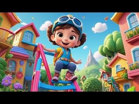 ABC Fun at the Playground Slide | Nursery Rhyme Song for Kids