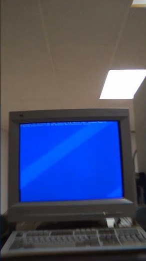 Windows NT 4.0 startup bootup the Dual Pentium Pro computer in the BACKROOMS