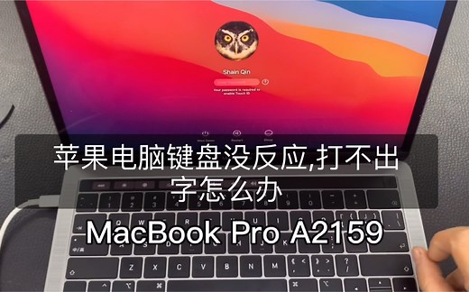 苹果电脑键盘没反应,打不出字怎么办，苹果电脑维修键盘更换