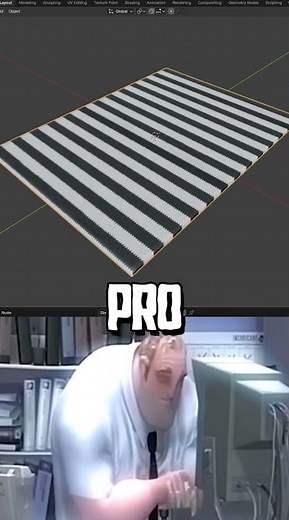 Noob vs Pro: Almofada 3D. #blendertutorial