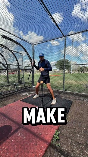 This Is How You Stop Popping Up! #baseball