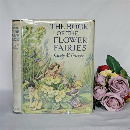 1950 the Book of the Flower Fairies by Cicely Mary Barker - Scarce in Dust Jacket - Etsy