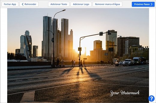 Adicione marca d´água em fotos online e gratuitamente | Watermarkly