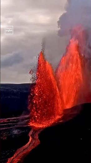Lava Erupts From Kilauea Volcano