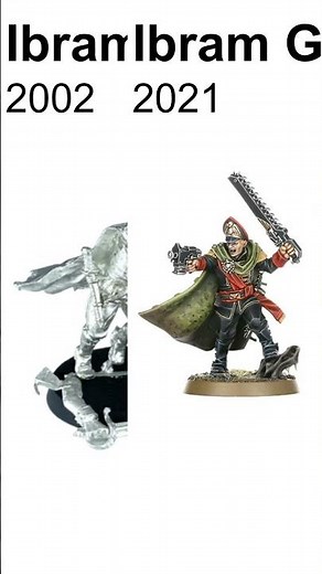 Ibram Gaunt's EVOLUTION!!! #warhammer40k #40k #warhammer #miniature #history #cadian #warhammer40000