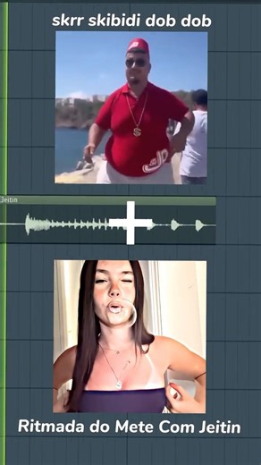skibidi dob + ritmada do mete com jeitin #brazil #trend #music #flstudio #meme #remix #fyp #edit