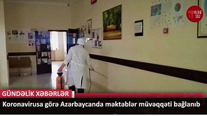 - Koronavirusa görə Azərbaycanda məktəblər bağlandı; - Dərman vasitələrinin və tibbi ləvazimatların alınması üçün on milyon manat ayrılıb; - İran Səhiyyə Nazirliyi ölkədə koronavirusdan ölənlərin sayını açıqlayıb; - Jurnalist Elmar Hüseynovun məzarı başında anım mərasimi keçirilib. | Azad Soz