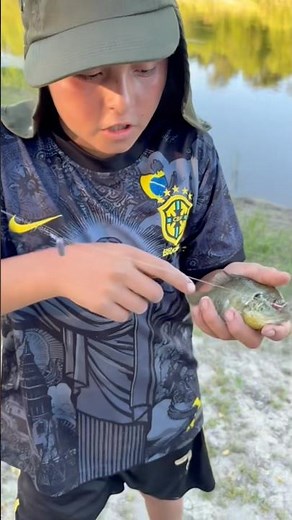 Catching every fish in California the red ear sunfish🐟 #fishing #freshwaterfishing
