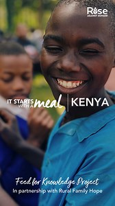  Our It Starts With a Meal: Kenya story series continues with this...
