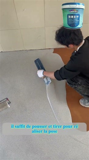 Epoxy flooring: durable, elegant and non-slip ✨