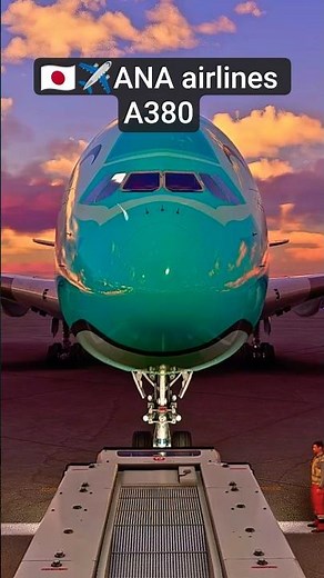 ANA A380 Taking Off from Tokyo 🇯🇵✈️ | Giant “Flying Honu” Power! #shorts