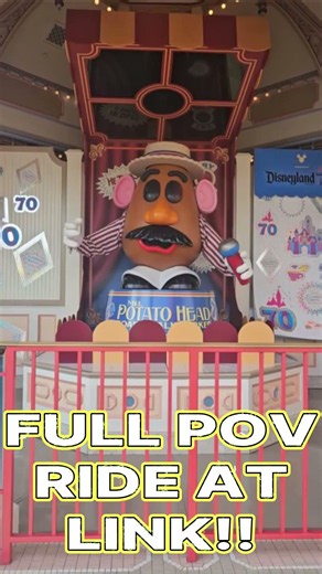 #mrpotatohead #ToyStory #MidwayMania At #Disneyland