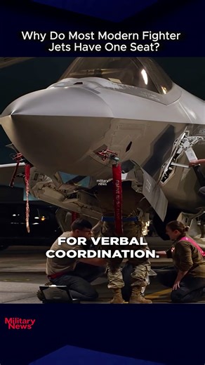 Why Do Most Modern Fighter Jets Have One Seat? | military news