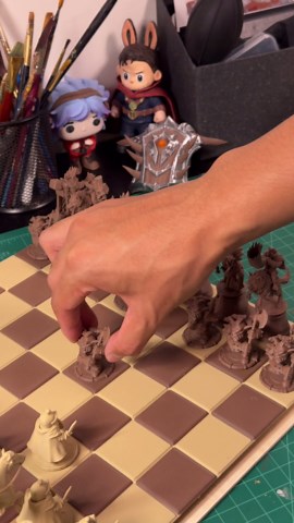 Create Your Own Custom 3D Chess Set with Meshy