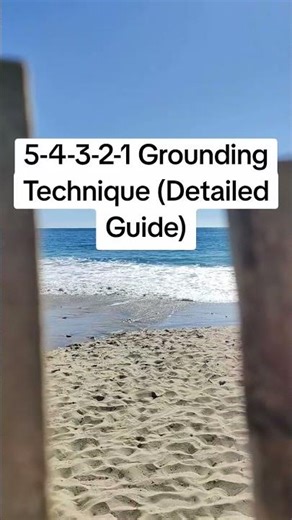 5-4-3-2-1 Grounding Technique (Detailed Guide) #groundingtechnique #nervoussystem