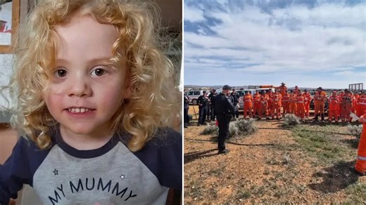 Cops return to house where missing boy Gus, 4, vanished in  Australian outback
