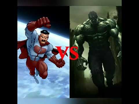 Omni-Man vs Hulk! Who wins? Enjoy!
