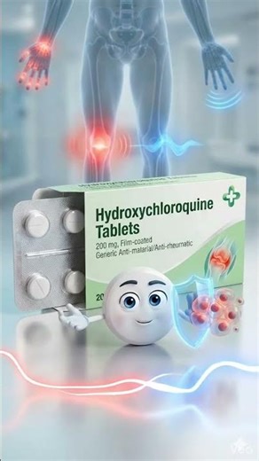 Hydroxychloroquine tablets belong to the aminoquinoline class of drugs #shortvideo