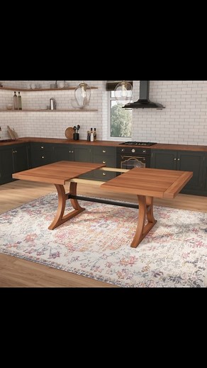 19 reactions | Remember - we can make any table extendable to any size! Just ask! Here is our Dakota with a 18” center leaf! | Lumber2Love | Facebook