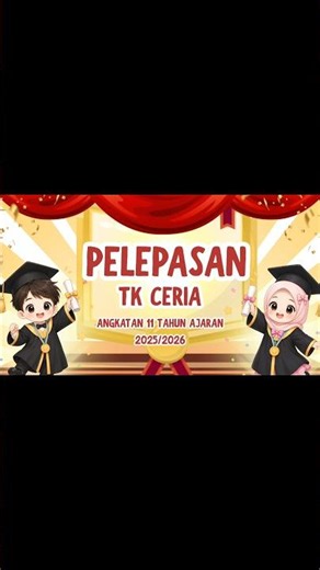 Contoh Video Kelulusan Cita-Cita untuk anak TK #shorts