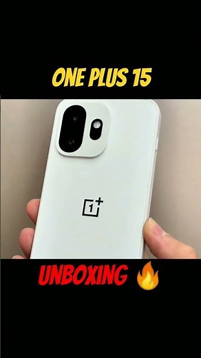 OnePlus 15 Unboxing 🔥 First Look at the New Flagship Killer!