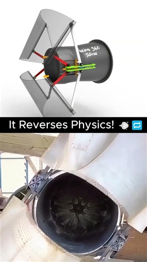 Aviation Engineering – Thrust Reversal #tecnology #mechanism