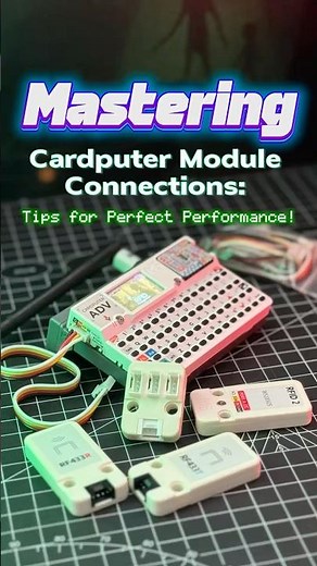 Mastering Cardputer Module Connections: Tips for Perfect Performance!