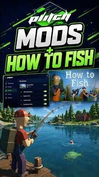 "Mods para +5.800 juegos sin romper ni un archivo: pruebo PLITCH con How to Fish #steam #ad #review