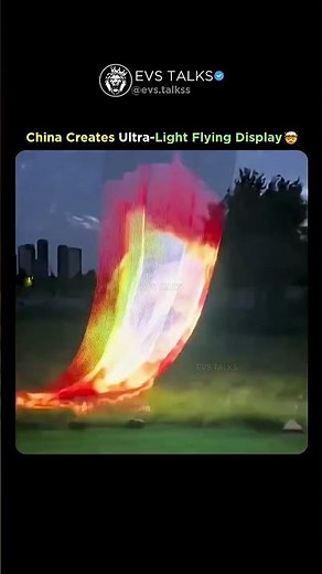 🇨🇳 China Created an Ultra-Light Flying Display! 🚀🤯 | Next-Level Technology in Action 🔥