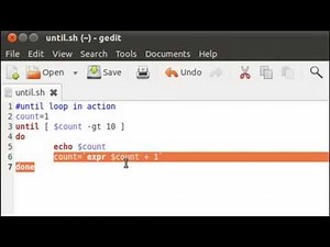 Shell Scripting Tutorial-40: The 'until' Loop Video Lecture | Shell Scripting: Discovering to Automate Command-Line Tasks - Back-End Programming