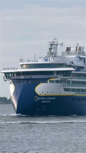 National Geographic ENDURANCE (IMO 9842554) Passenger Cruise Ship sailing under the flag of Bahamas