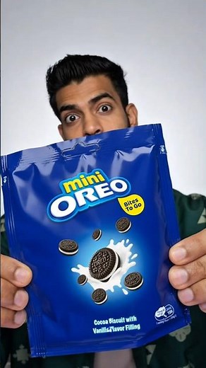 🔥 I Tried Mini Oreo Bites... Better Than Regular Oreos? 🍪😱 #oreo #foodreview #snacks #fyp